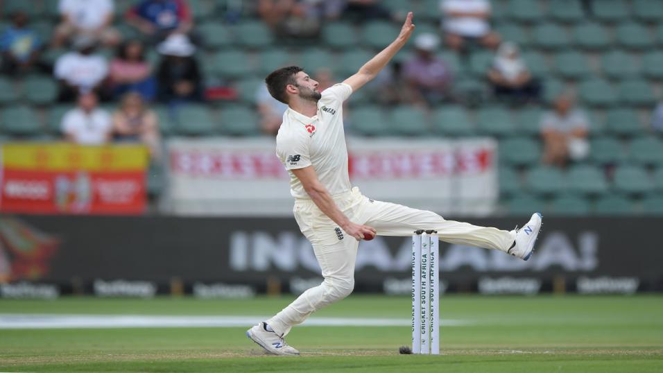 England bowler Mark Wood